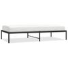 Cama Individual | Cama Para Adultos | Estructura De Cama Metal Negro 100x190 Cm Cfw386171