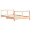 Cama Individual | Cama Infantil | Estructura De Cama Para Niños Madera Maciza De Pino 80x160 Cm Cfw74246