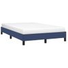 Cama Matrimonial | Cama Para Adultos | Estructura De Cama Tela Azul 120x190 Cm Cfw42290