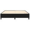 Cama Matrimonial | Cama Para Adultos | Estructura De Cama Box Spring Tela Negro 180x200 Cm Cfw630252