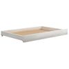 Sofá Cama | Cama Para Adultos Con Cajones Madera De Pino Maciza Blanco 90x200 Cm Cfw95380