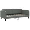 Sofá Cama | Cama Para Adultos Con Colchón Tela Gris Oscuro 90x200 Cm Cfw126053