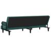 Sofá Cama | Sofá De Salón | Sofá De Descanso Con Reposabrazos Terciopelo Verde Oscuro Cfw39141