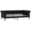 Sofá Cama | Cama Para Adultos Cuero Sintético Negro 100x200 Cm Cfw494257