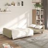 Sofá Cama De 2 Plazas Moderno | Cama Para Adulto Cuero Sintético Color Capuchino Cfw11030