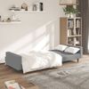 Sofá Cama De 2 Plazas Moderno | Cama Para Adulto Terciopelo Gris Claro Cfw95632