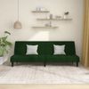 Sofá Cama De 2 Plazas Moderno | Cama Para Adulto Terciopelo Verde Oscuro Cfw13889