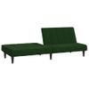 Sofá Cama De 2 Plazas Moderno | Cama Para Adulto Terciopelo Verde Oscuro Cfw13889