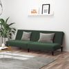 Sofá Cama De 2 Plazas Moderno | Cama Para Adulto Terciopelo Verde Oscuro Cfw62593