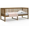 Sofá Cama | Cama Para Adultos De Madera Maciza De Pino Marrón Miel 80x200 Cm Cfw183027