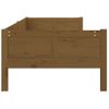 Sofá Cama | Cama Para Adultos De Madera Maciza De Pino Marrón Miel 90x190 Cm Cfw323157