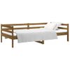 Sofá Cama | Cama Para Adultos De Madera Maciza De Pino Marrón Miel 90x190 Cm Cfw132267