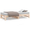 Sofá Cama | Cama Para Adultos Extraíble Madera Maciza De Pino 2x(90x190) Cm Cfw793267