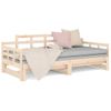 Sofá Cama | Cama Para Adultos Extraíble Madera Maciza De Pino 2x(90x190) Cm Cfw376380