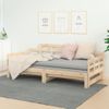 Sofá Cama | Cama Para Adultos Extraíble Madera Maciza De Pino 2x(90x200) Cm Cfw723364