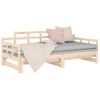 Sofá Cama | Cama Para Adultos Extraíble Madera Maciza De Pino 2x(90x200) Cm Cfw723364