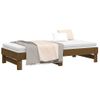 Sofá Cama | Cama Para Adultos Extraíble Madera Maciza Pino Marrón Miel 2x(90x190)cm Cfw469435