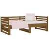 Sofá Cama | Cama Para Adultos Extraíble Madera Maciza Pino Marrón Miel 2x(90x190)cm Cfw843411