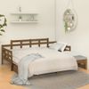 Sofá Cama | Cama Para Adultos Extraíble Madera Maciza Pino Marrón Miel 2x(90x200)cm Cfw844814