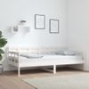 Sofá Cama | Cama Para Adultos Madera Maciza De Pino Blanco 90x190 Cm Cfw254682