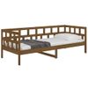 Sofá Cama | Cama Para Adultos Madera Maciza De Pino Marrón Miel 90x200 Cm Cfw132514