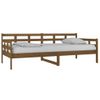 Sofá Cama | Cama Para Adultos Madera Maciza De Pino Marrón Miel 90x200 Cm Cfw588746