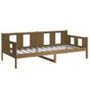 Sofá Cama | Cama Para Adultos Madera Maciza De Pino Marrón Miel 90x200 Cm Cfw912768