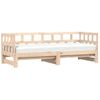 Sofá Cama | Cama Para Adultos Nido Madera Maciza De Pino 80x200 Cm Cfw187253