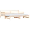 Sofá Cama | Cama Para Adultos Nido Madera Maciza De Pino 90x190 Cm Cfw718677