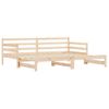 Sofá Cama | Cama Para Adultos Nido Madera Maciza De Pino 90x190 Cm Cfw718677