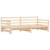 Sofá Cama | Cama Para Adultos Nido Madera Maciza De Pino 90x190 Cm Cfw718677