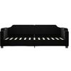 Sofá Cama | Cama Individual | Cama Para Adultos Tela Negro 80x200 Cm Cfw61204