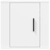 2 Uds Muebles Tv De Pared | Mueble De Salón | Armario Tv Blanco 40x34,5x40 Cm Cfw780842