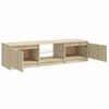 Mueble Tv | Mueble De Salón | Armario Tv Con Luces Led Roble Sonoma 140x40x35,5 Cm Cfw741636