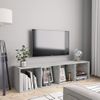 Estantería/mueble Tv | Mueble De Salón | Armario Tv Gris Hormigón 143x30x36 Cm Cfw761790