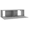 Juego De Muebles Tv De Pared | Mueble De Salón | Armario Tv Contrachapado Gris Sonoma Cfw766760