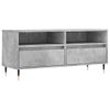 Mueble Tv | Mueble De Salón | Armario Tv Madera Contrachapada Gris Hormigón 100x34,5x44,5cm Cfw777554