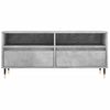 Mueble Tv | Mueble De Salón | Armario Tv Madera Contrachapada Gris Hormigón 100x34,5x44,5cm Cfw777554