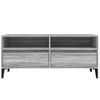 Mueble Tv | Mueble De Salón | Armario Tv Madera Contrachapada Gris Sonoma 100x34,5x44,5 Cm Cfw777590