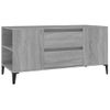 Mueble Tv | Mueble De Salón | Armario Tv Madera Contrachapada Gris Sonoma 102x44,5x50 Cm Cfw777613