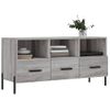 Mueble Tv | Mueble De Salón | Armario Tv Madera De Ingeniería Gris Sonoma 102x36x50 Cm Cfw777802