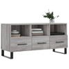 Mueble Tv | Mueble De Salón | Armario Tv Madera De Ingeniería Gris Sonoma 102x36x50 Cm Cfw777806