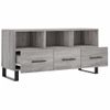 Mueble Tv | Mueble De Salón | Armario Tv Madera De Ingeniería Gris Sonoma 102x36x50 Cm Cfw777806