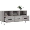 Mueble Tv | Mueble De Salón | Armario Tv Madera De Ingeniería Gris Sonoma 102x36x50 Cm Cfw777809