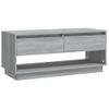 Mueble Tv | Mueble De Salón | Armario Tv Madera De Ingeniería Gris Sonoma 102x41x44 Cm Cfw777812