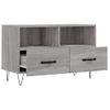 Mueble Tv | Mueble De Salón | Armario Tv Madera De Ingeniería Gris Sonoma 80x36x50 Cm Cfw777829