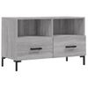 Mueble Tv | Mueble De Salón | Armario Tv Madera De Ingeniería Gris Sonoma 80x36x50 Cm Cfw777830