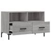 Mueble Tv | Mueble De Salón | Armario Tv Madera De Ingeniería Gris Sonoma 80x36x50 Cm Cfw777830