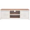 Mueble Tv | Mueble De Salón | Armario Tv Blanco 120x30x40 Cm Cfw778438