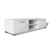 Mueble Tv | Mueble De Salón | Armario Tv Blanco Brillante 120x40,5x35 Cm Cfw778439